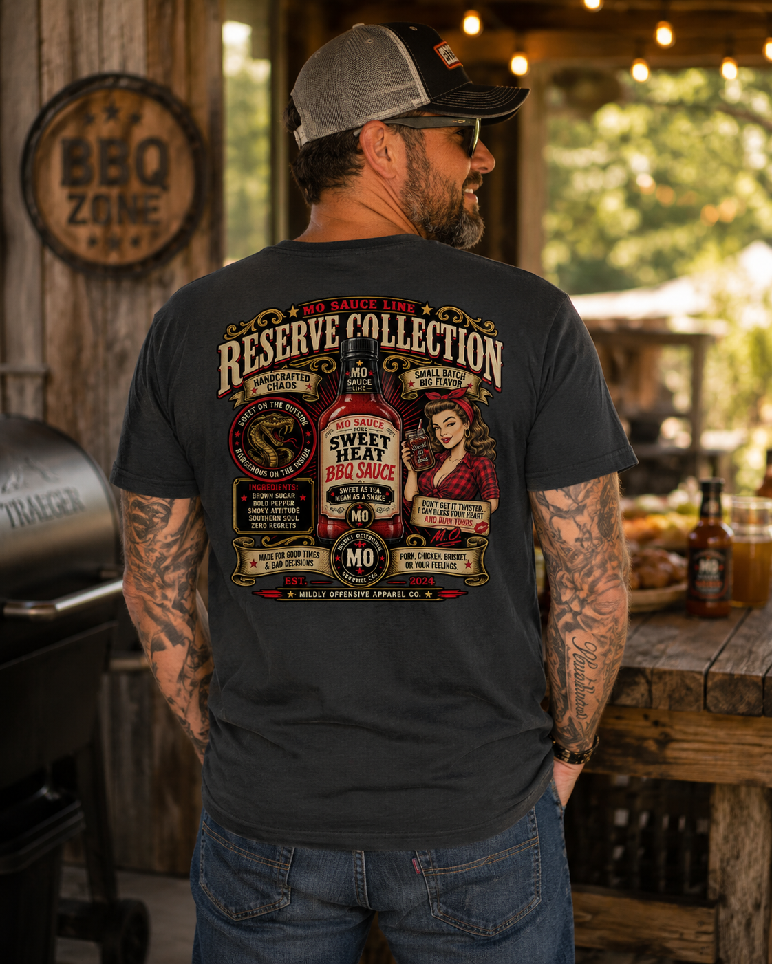 MO Sauce Reserve — Sweet Heat BBQ Tee
