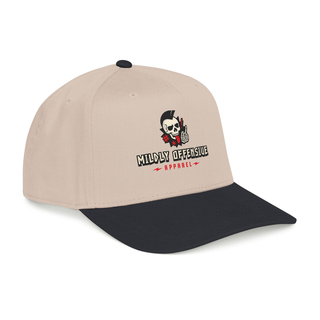 "Mildly Offensive Apparel" Skull Logo Hat