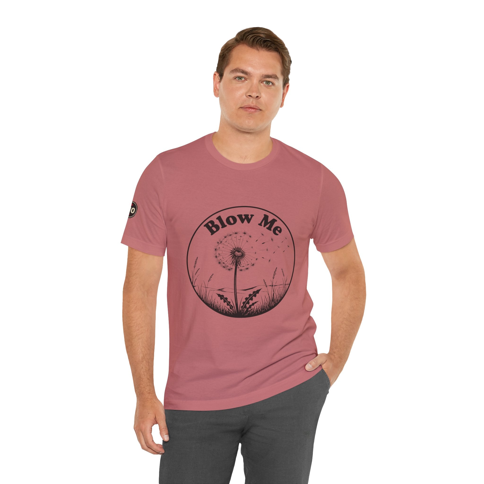 Dandelion "Blow Me" Tee — Funny Nature Graphic T-Shirt