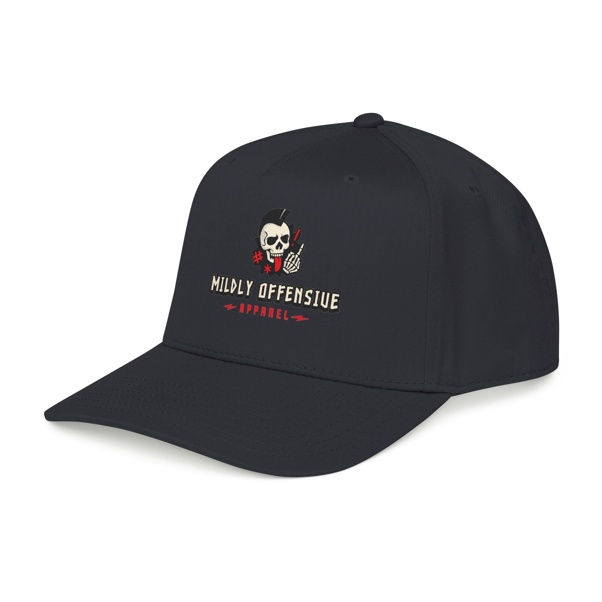 "Mildly Offensive Apparel" Skull Logo Hat