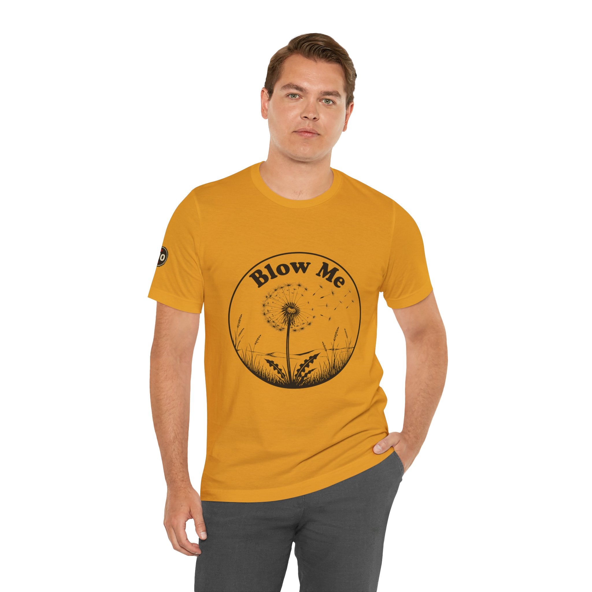 Dandelion "Blow Me" Tee — Funny Nature Graphic T-Shirt