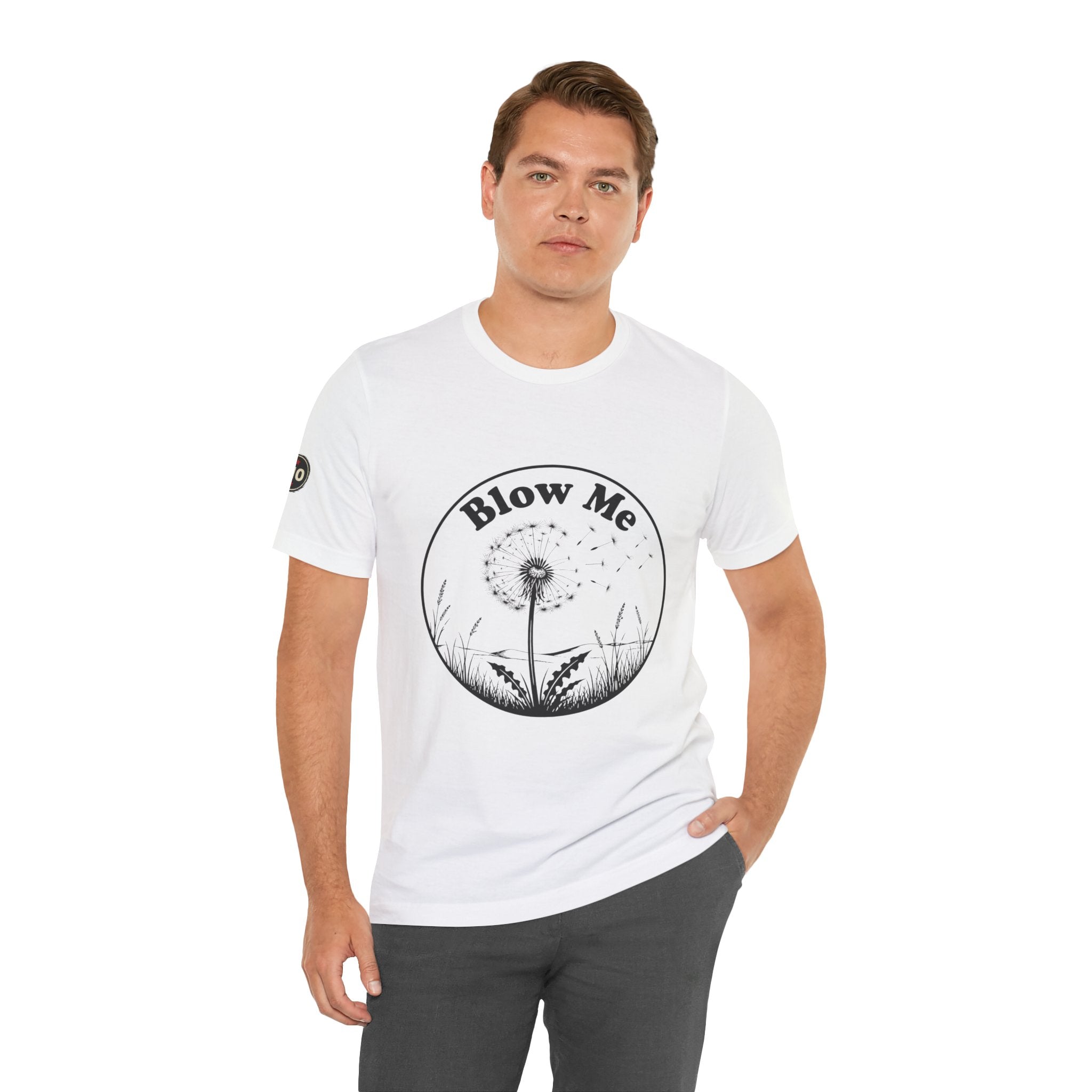 Dandelion "Blow Me" Tee — Funny Nature Graphic T-Shirt