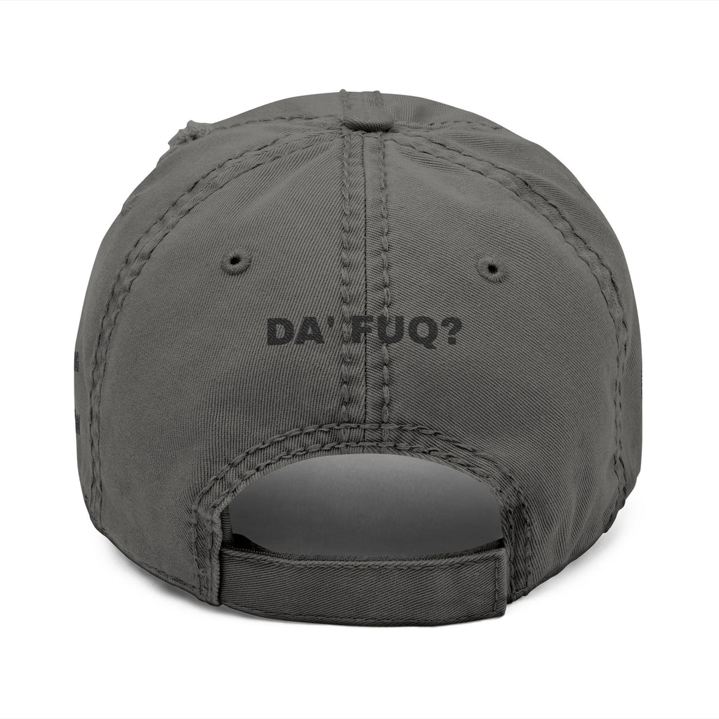 Distressed Embroidered Basic — Mildly Offensive Skull Hat
