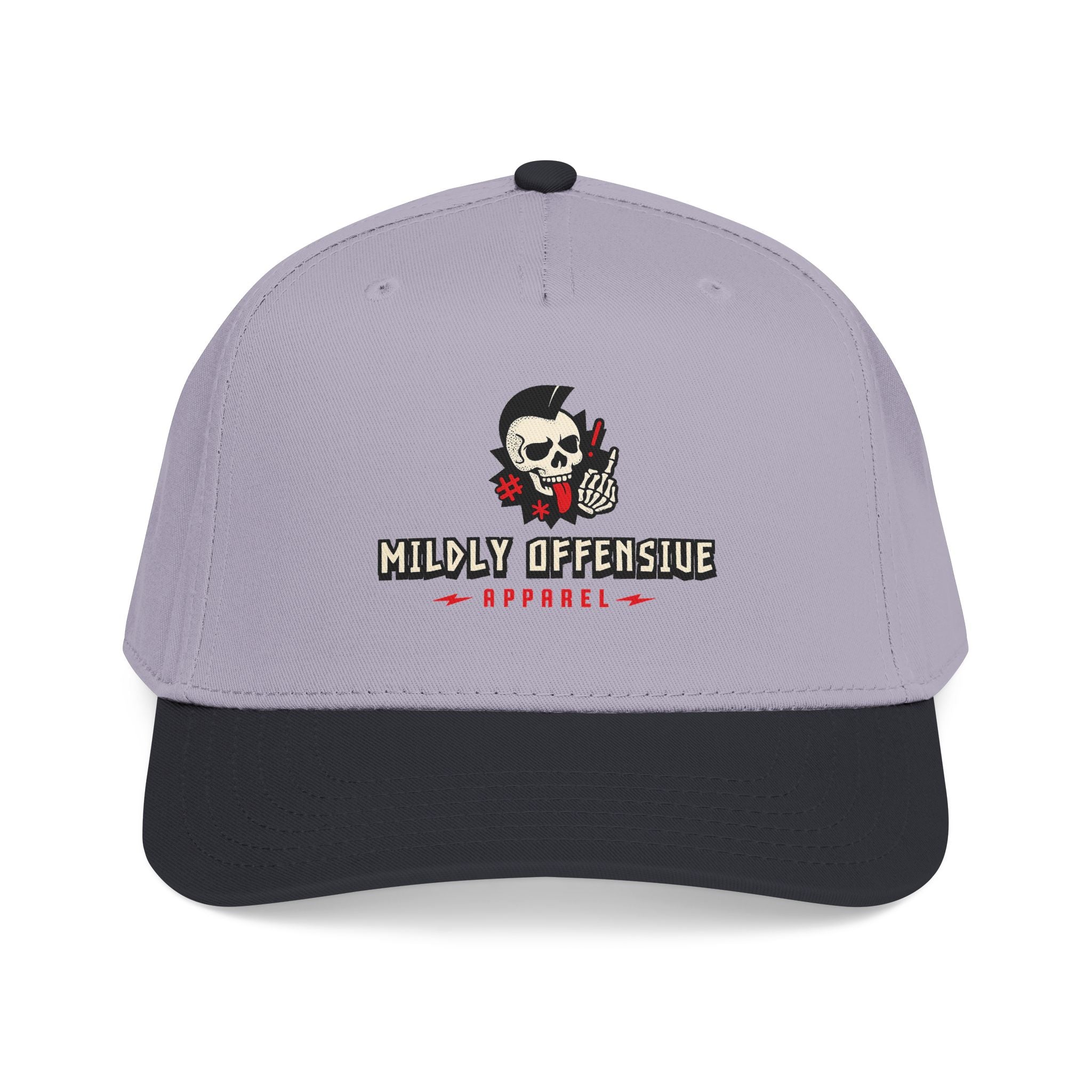 "Mildly Offensive Apparel" Skull Logo Hat