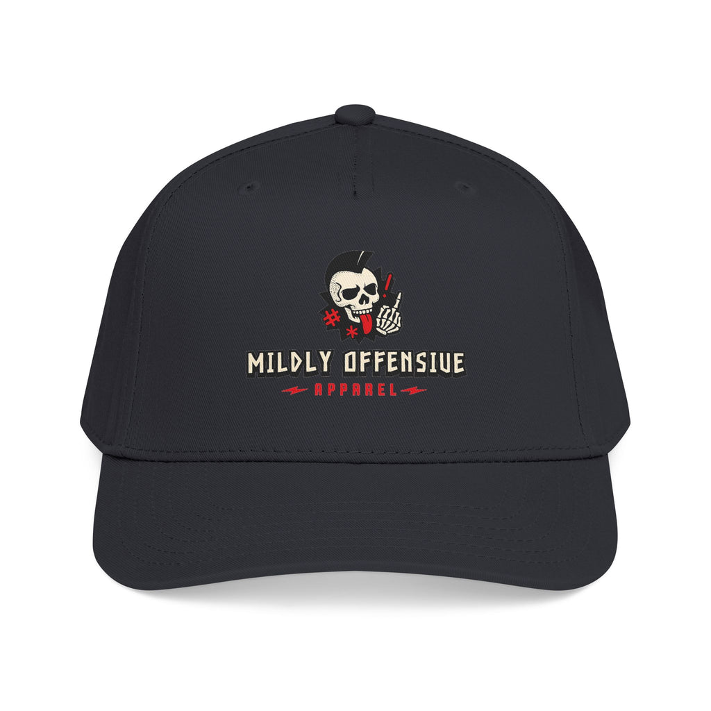 "Mildly Offensive Apparel" Skull Logo Hat