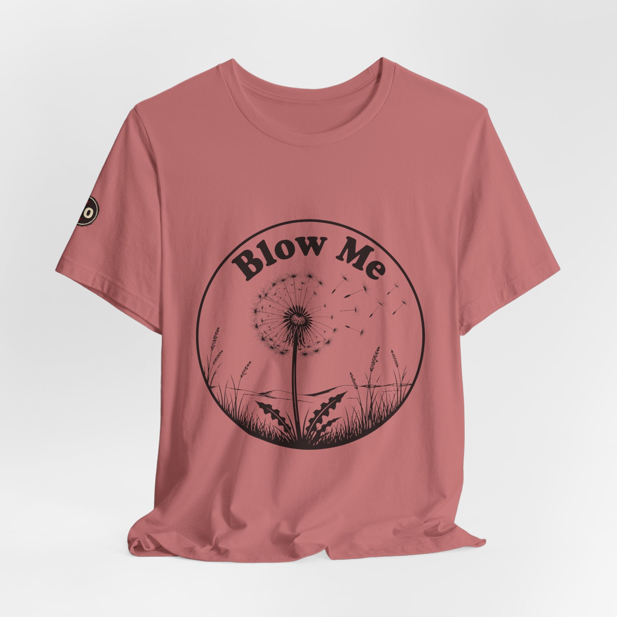 Dandelion "Blow Me" Tee — Funny Nature Graphic T-Shirt