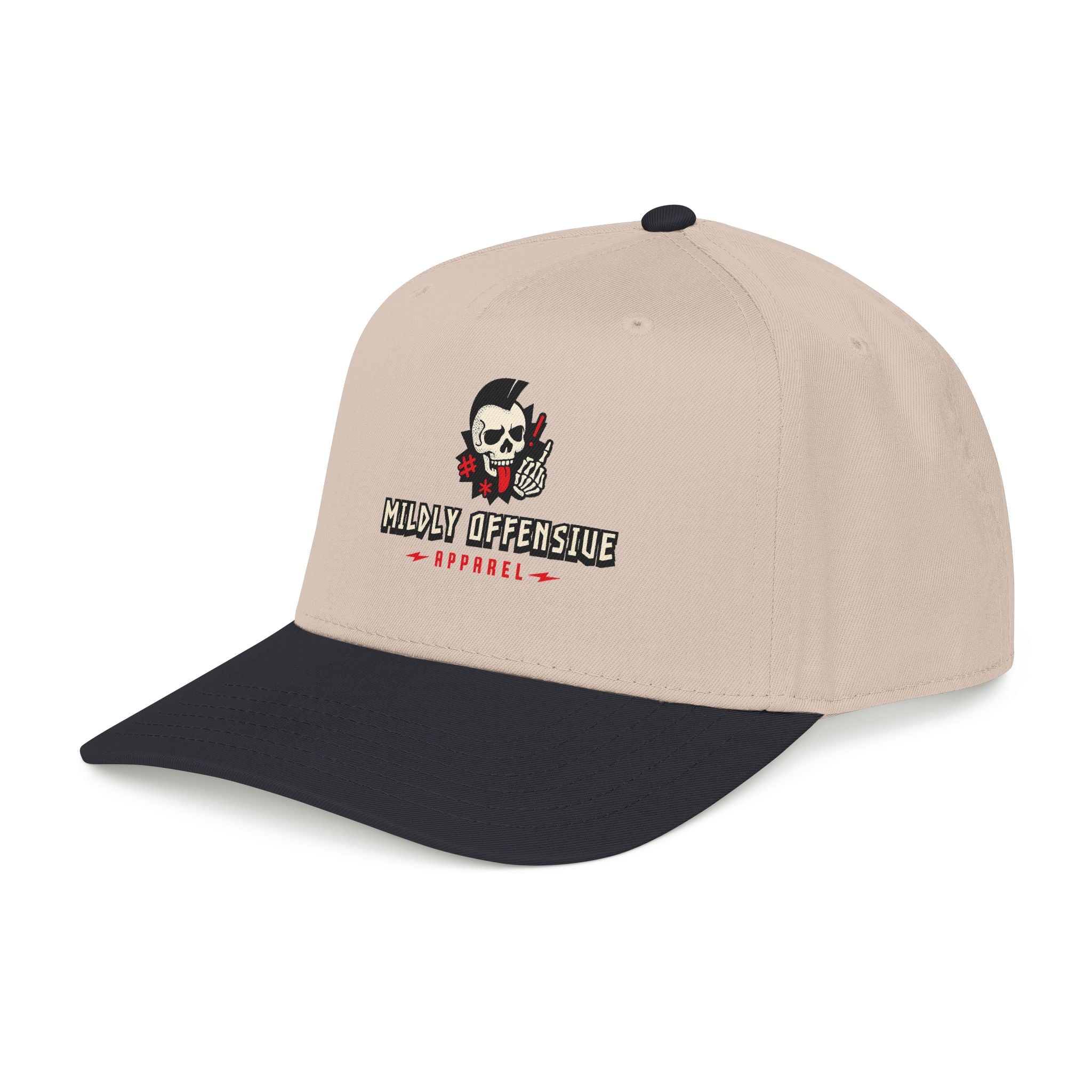 "Mildly Offensive Apparel" Skull Logo Hat