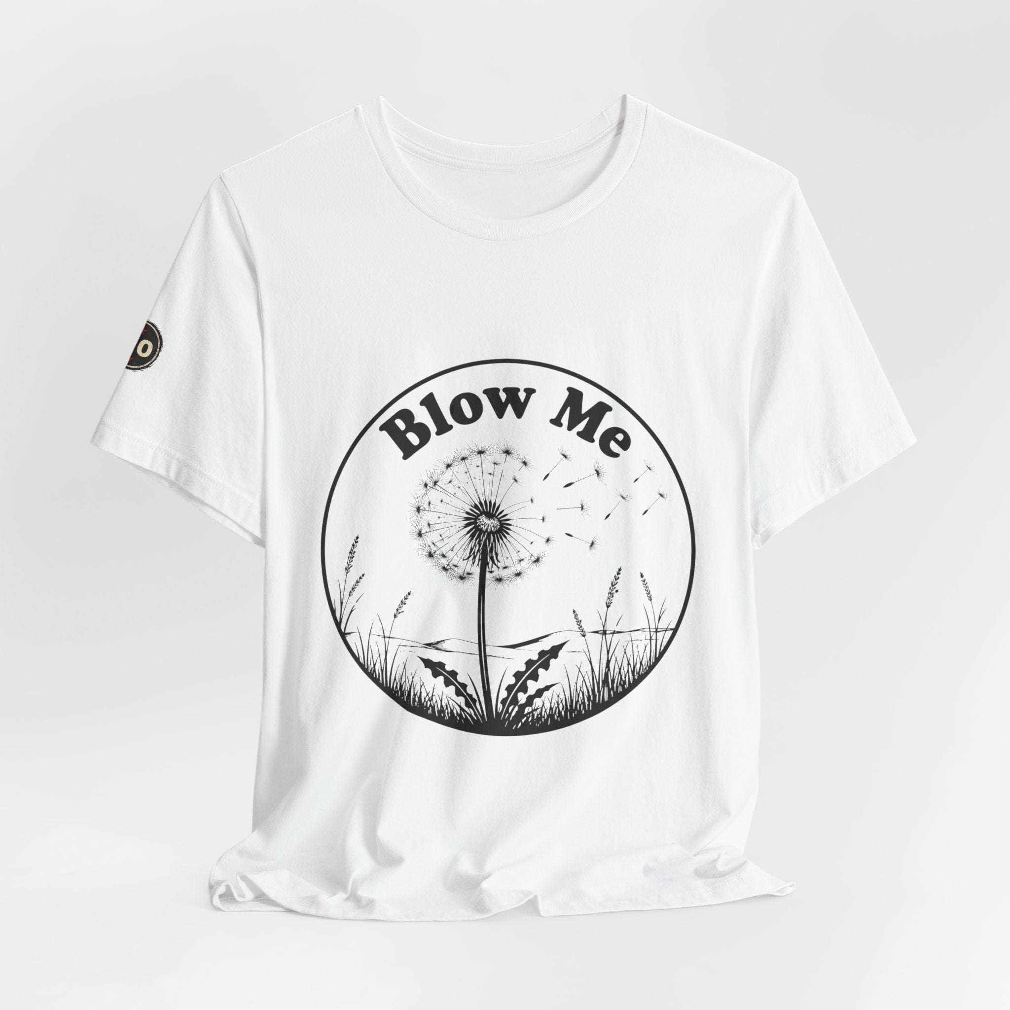 Dandelion "Blow Me" Tee — Funny Nature Graphic T-Shirt