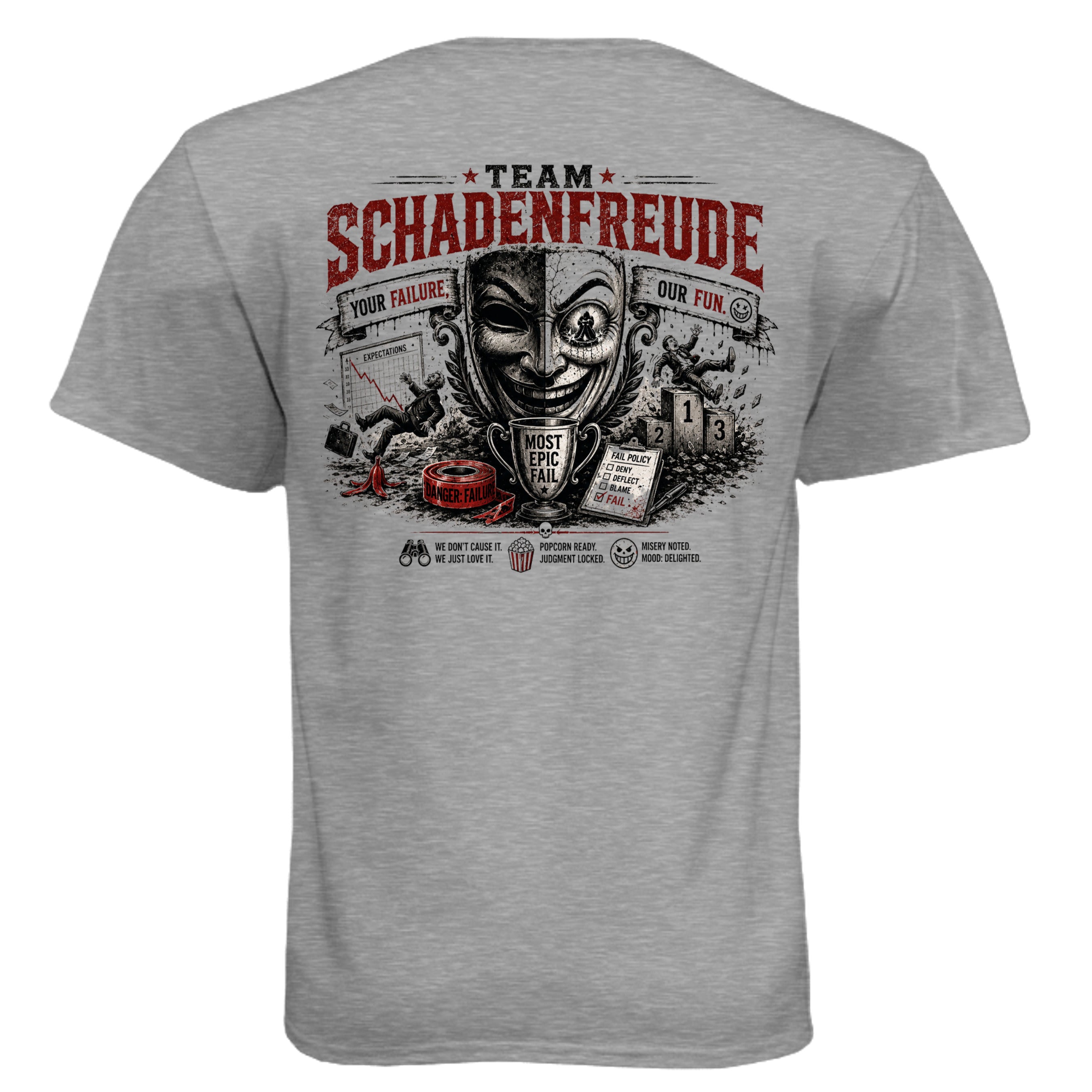 Dark Heather Grey (60/40) - N6210 - BACK